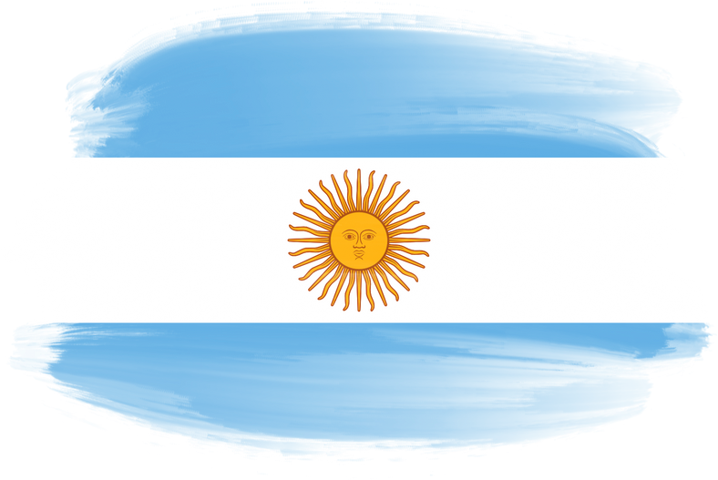 Argentine Brush Flag